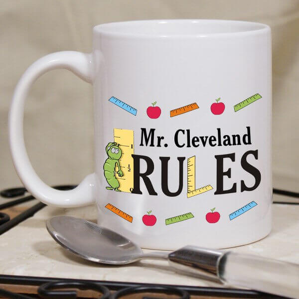 My Teacher Rules Coffee Mug