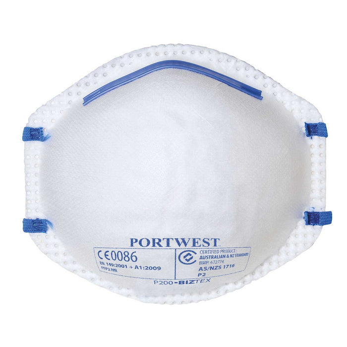 Portwest P200 N95 Respirator Mask white