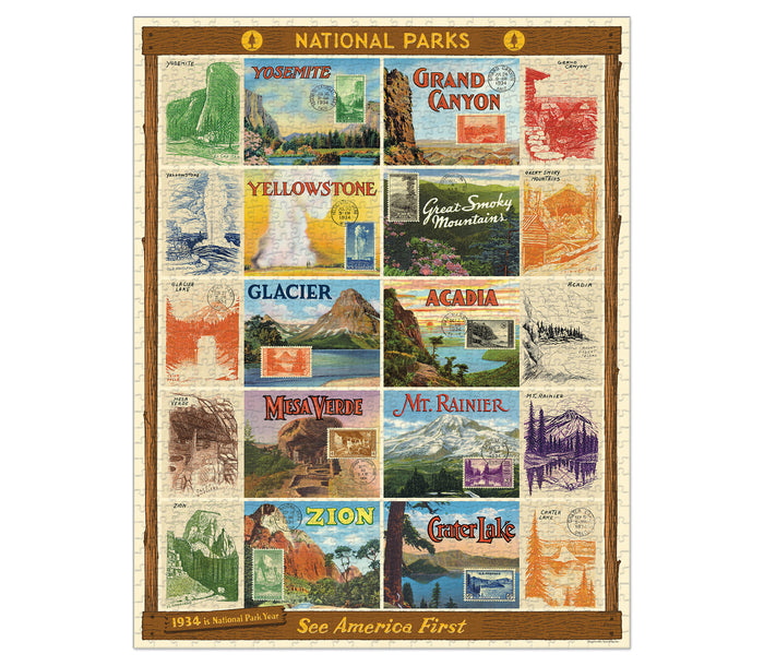 National Parks (version 2) 1,000 Piece Puzzle