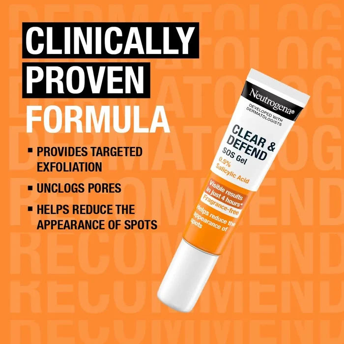 Neutrogena Clear & Defend SOS Gel 15ml