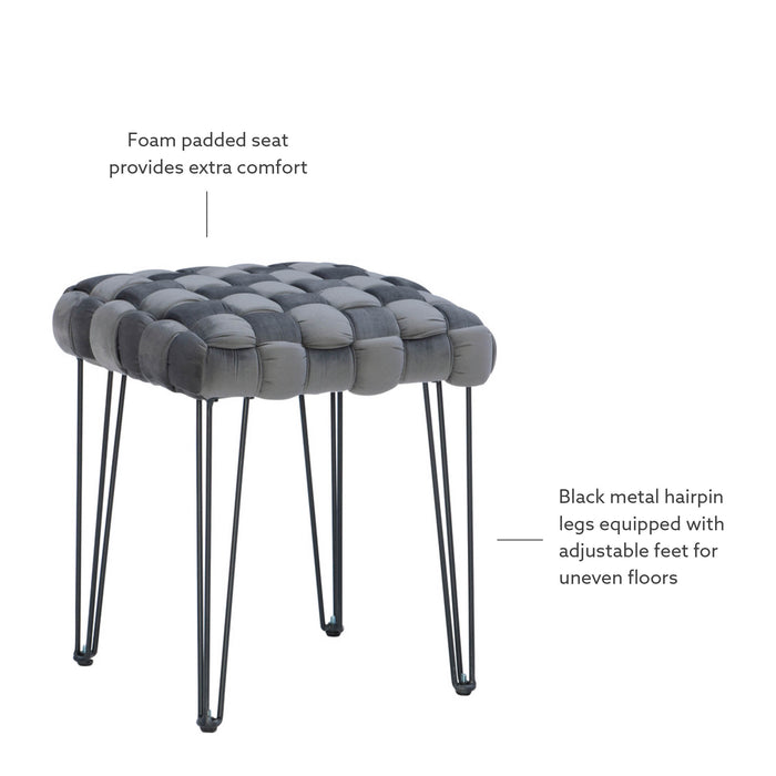 Neva Square Ottoman Stool