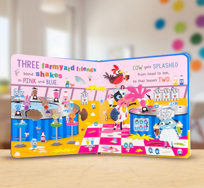 NEVER TOUCH THE FARMYARD FRIENDS BOOK