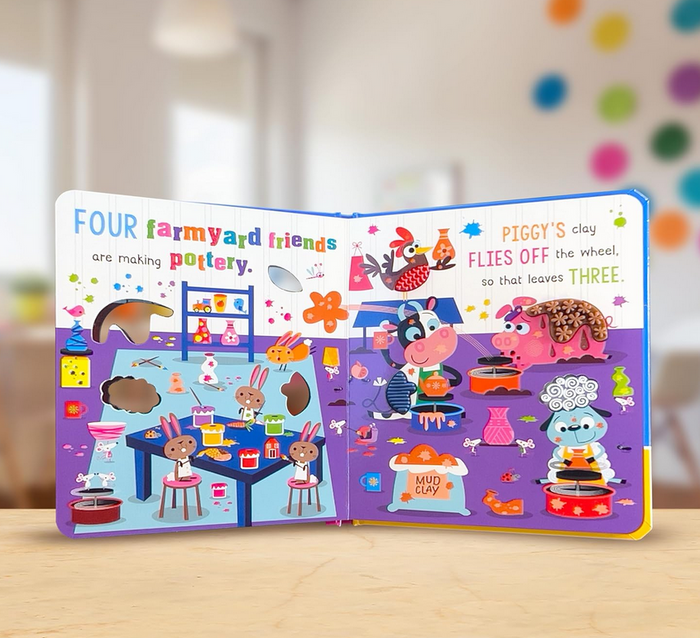 NEVER TOUCH THE FARMYARD FRIENDS BOOK