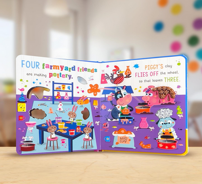 NEVER TOUCH THE FARMYARD FRIENDS BOOK