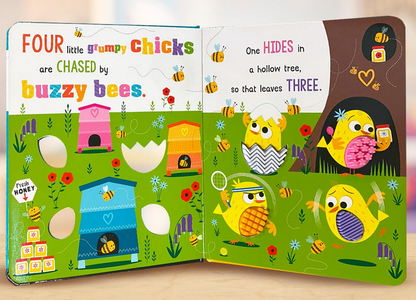 NEVER TOUCH THE GRUMPY CHICKS BOOK