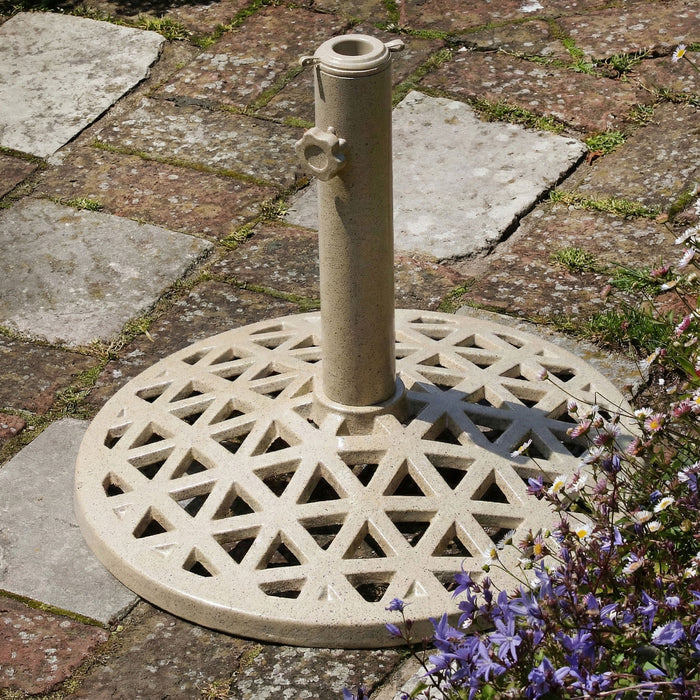 Parasol Base - Sandstone