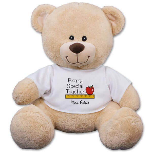 Personalized Beary Special Teacher Teddy Bear