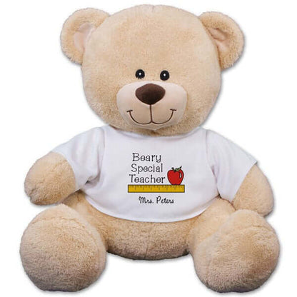 Personalized Beary Special Teacher Teddy Bear