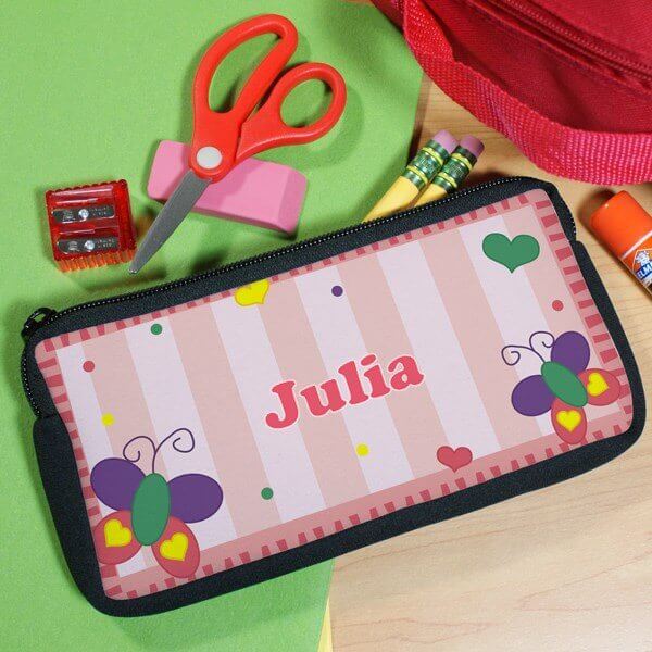 Bliss EDU Personalized Butterfly Pencil Case