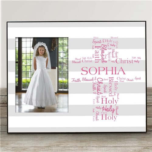 Personalized First Holy Communion Picture Frame