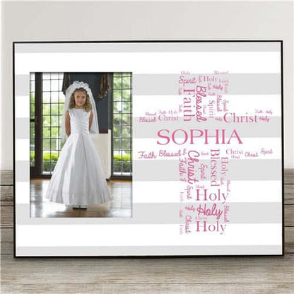Personalized First Holy Communion Picture Frame