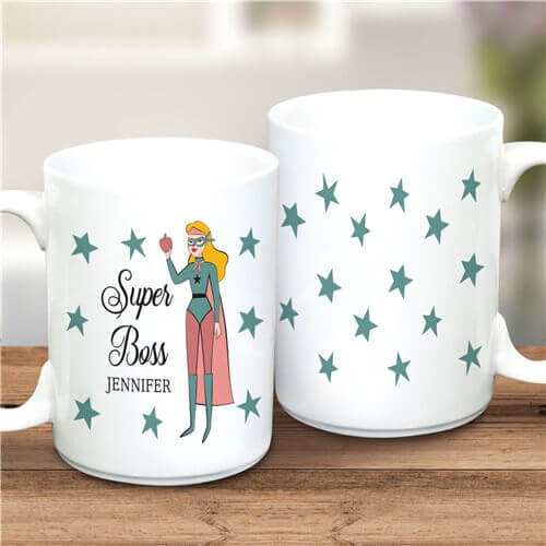 Personalized Super Teacher 15 oz Mug