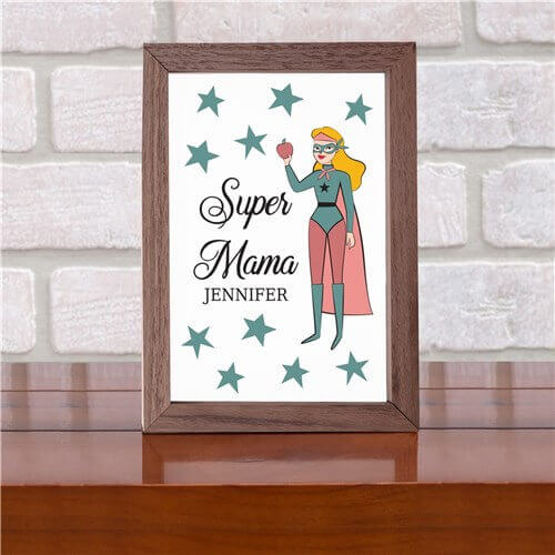 Personalized Super Teacher Table Top Sign