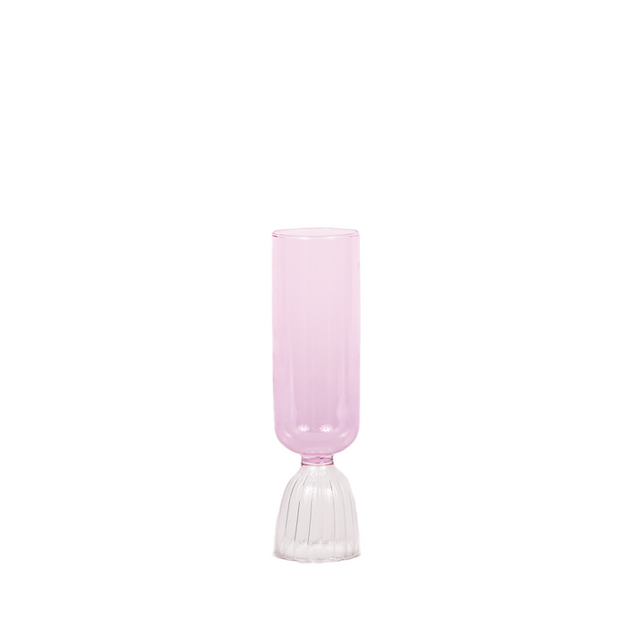 Pink Champagne Flute