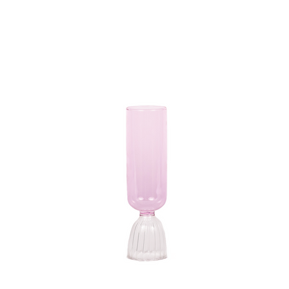 Pink Champagne Flute