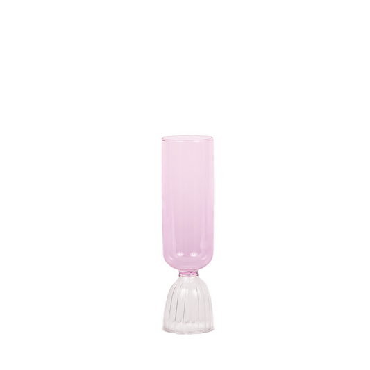 Pink Champagne Flute