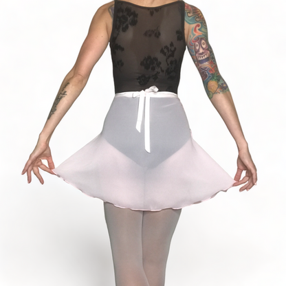 Pink Chiffon Ballet Wrap Skirt - Classical