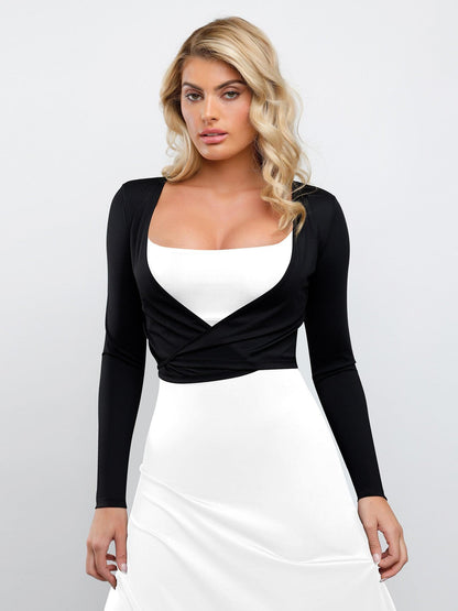Shapewear Sleeveless A-Line Maxi or Wrap Cardigan or Set