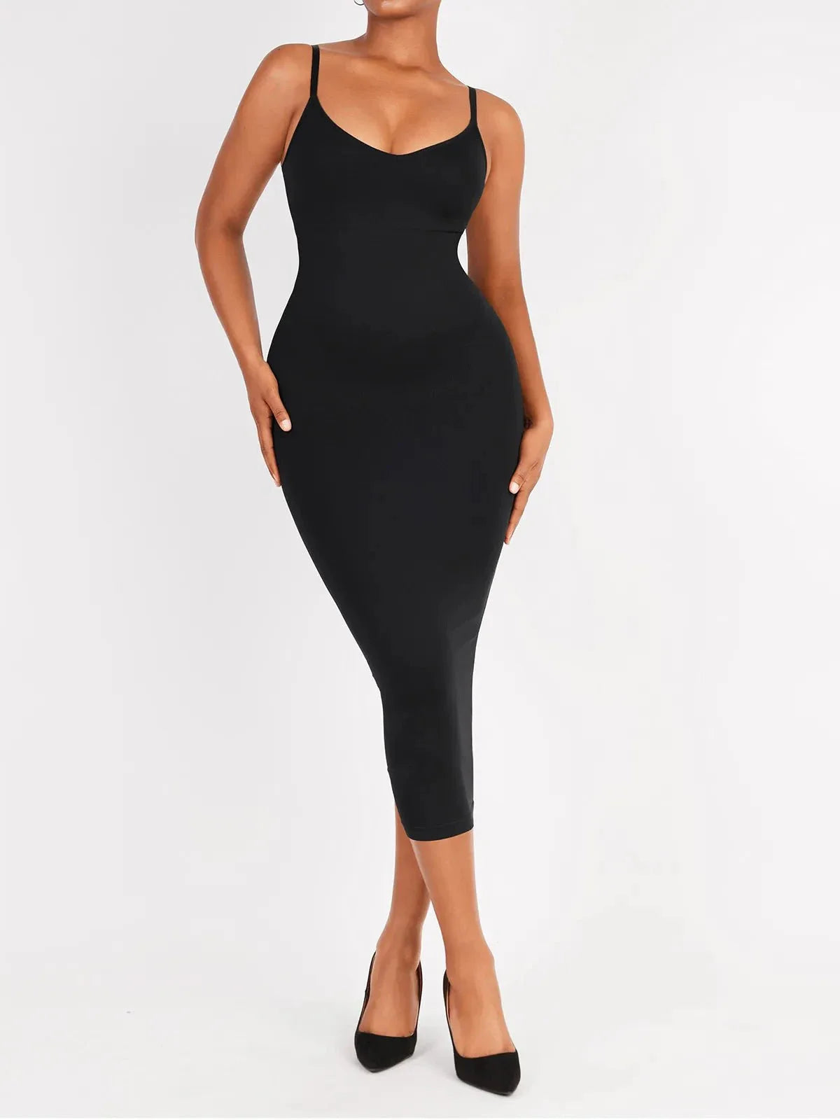 Shapewear Sleeveless Sculpting Dress Set