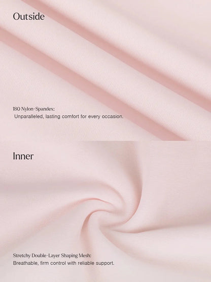 Shapewear Boatneck Draped Sculpting Maxi Dress