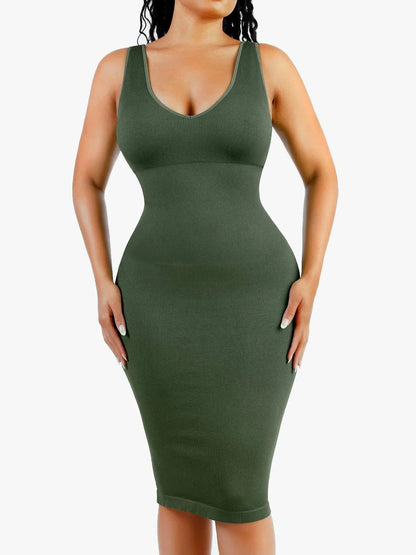 Shapewear Seamless Sleeveless Slimming Dress Set