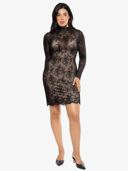 Shapewear Lace Fantasy Mini & Maxi Sculpting Dress Set