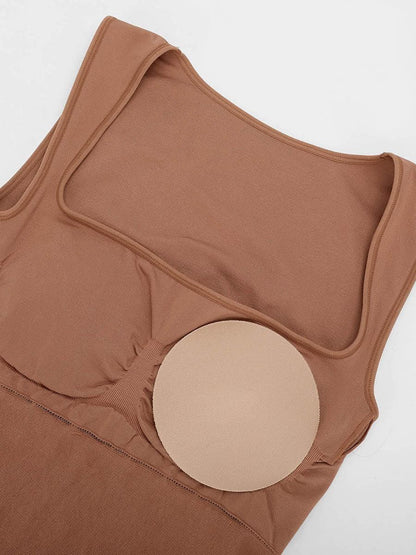 Shapewear Seamless Sleeveless Slimming Dress Set
