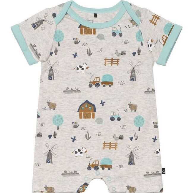Printed Romper Organic Cotton