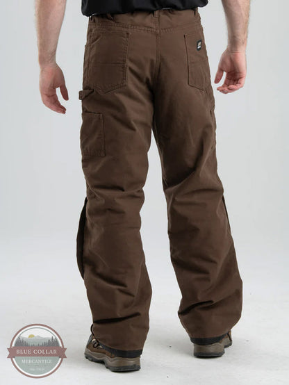 Berne P966BB Quilt Lined Sanded Duck Pant Back View