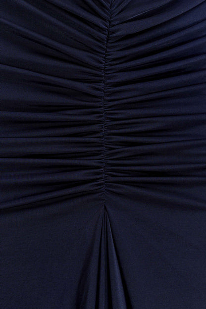 Roisin Slinky Maxi Dress - Navy