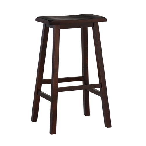 Saddle Dark Brown Stool