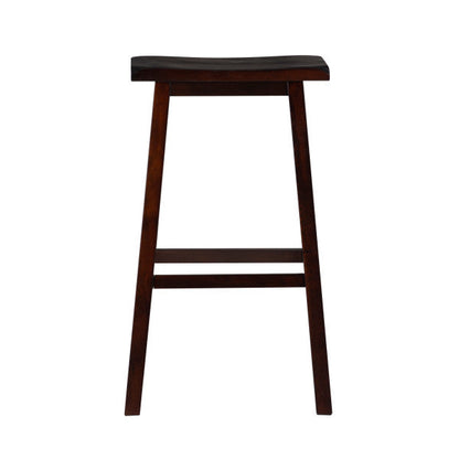 Saddle Dark Brown Stool