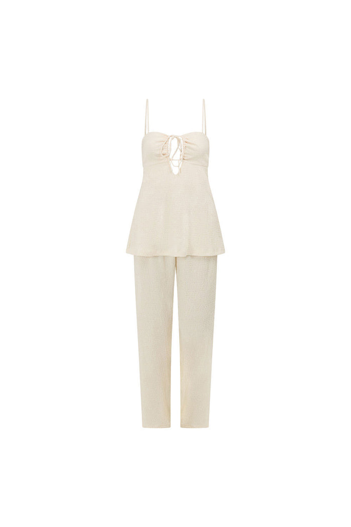 SAMPLE-Ashton Jumpsuit - Cream