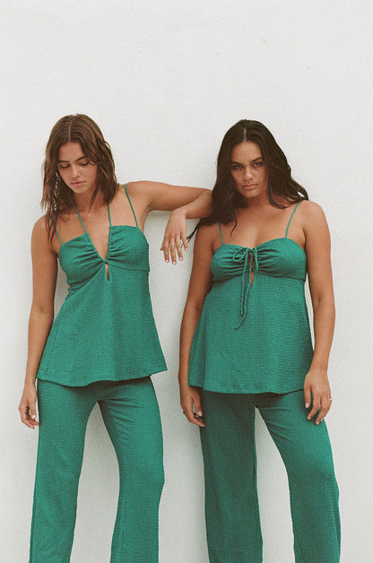 SAMPLE-Ashton Jumpsuit - Green