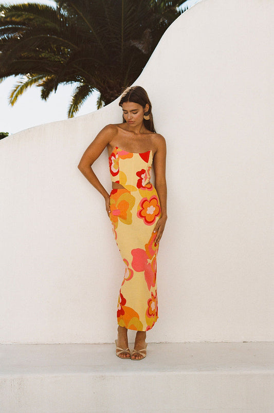 SAMPLE-Berlin Midi Skirt