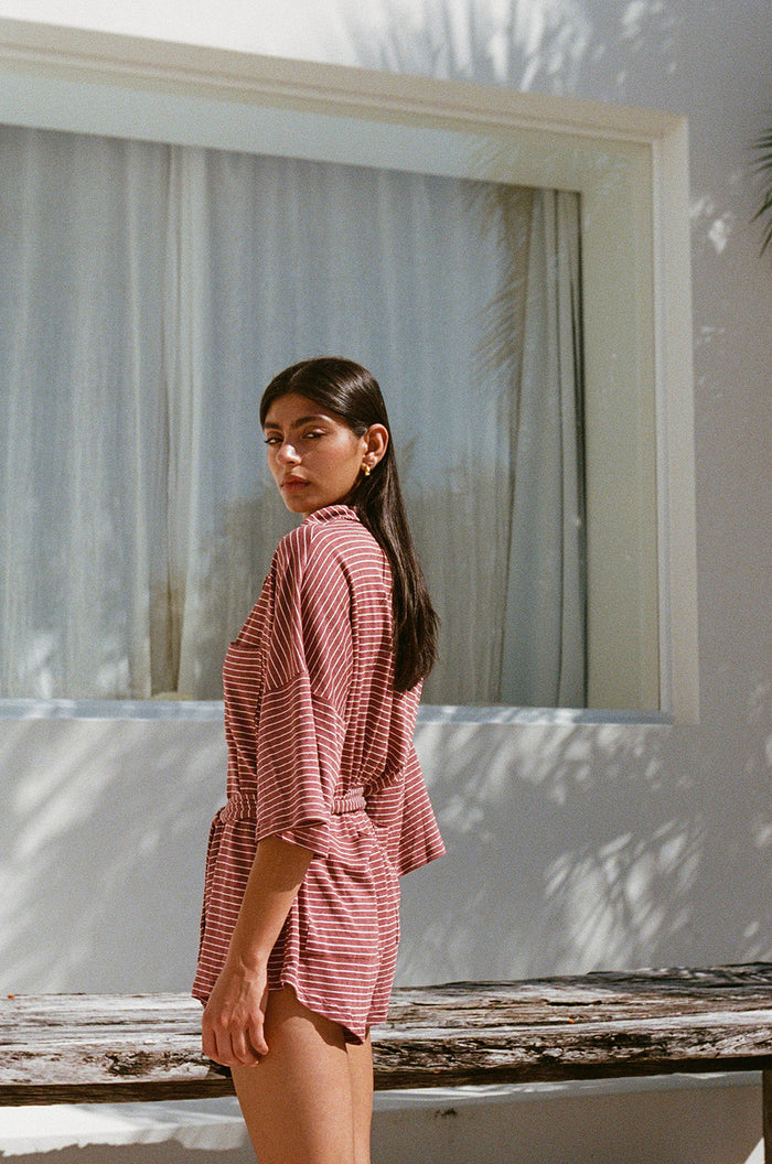 SAMPLE-Milena Playsuit - Stripe