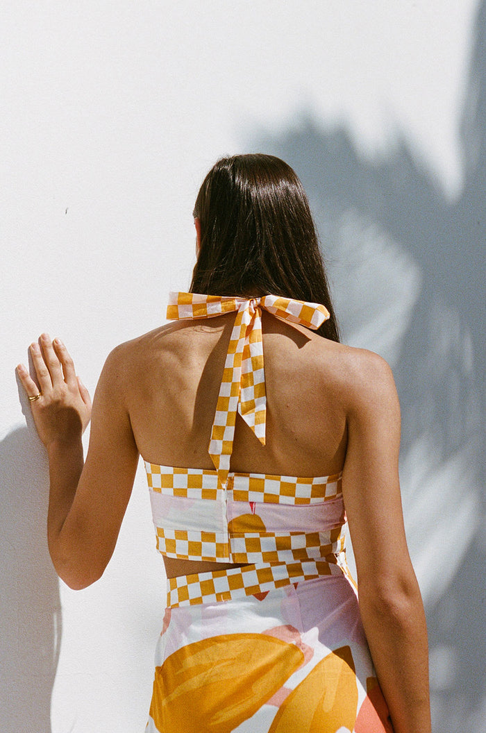 SAMPLE-Olivia Halter Top
