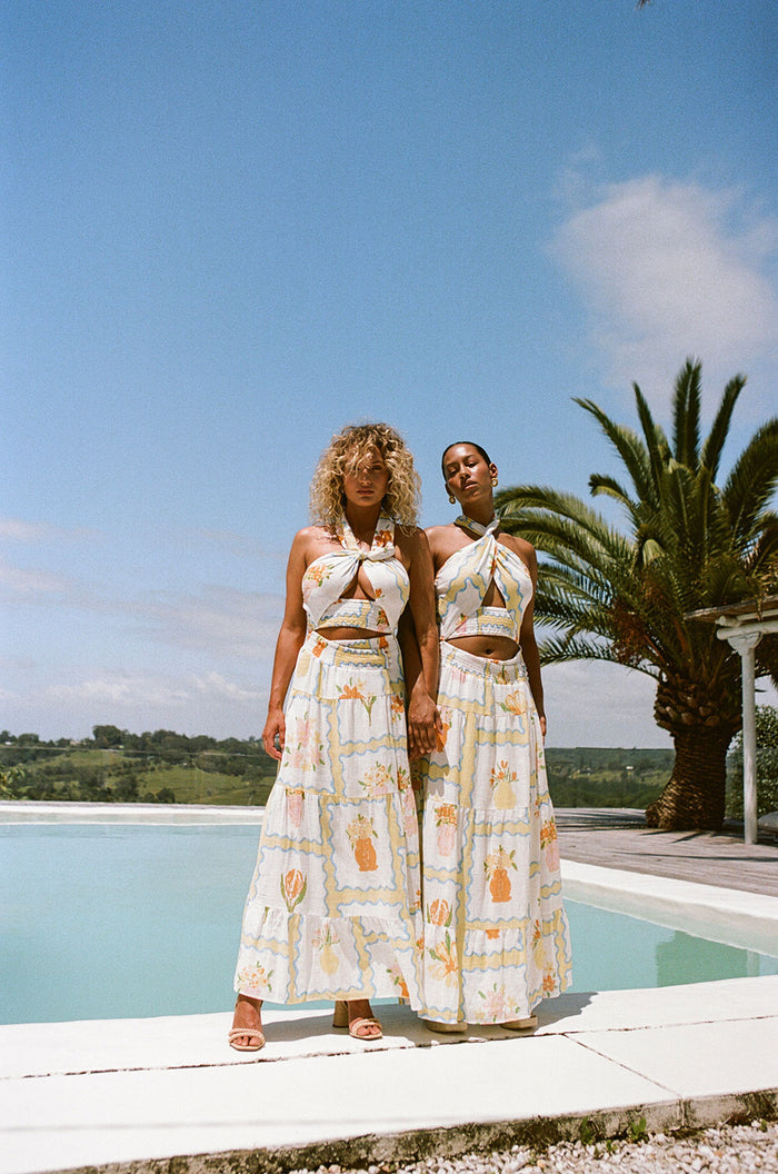 SAMPLE-Terese Dress - Flower Pots