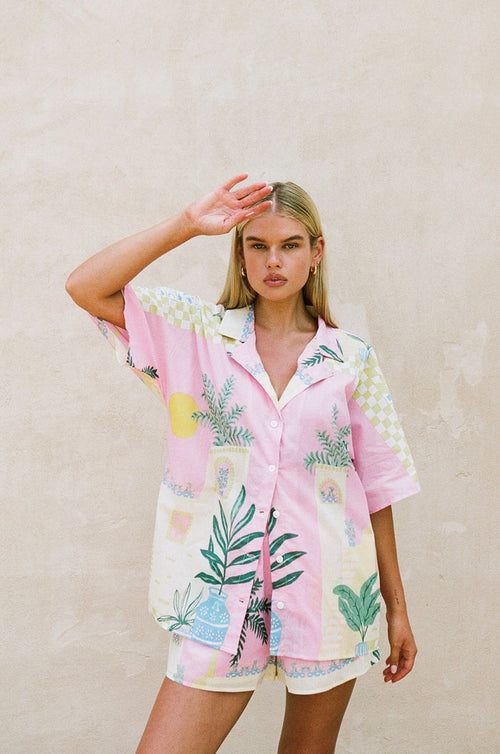 Seona Top - Vista Pink