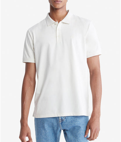 Short Sleeves Smooth Cotton Solid