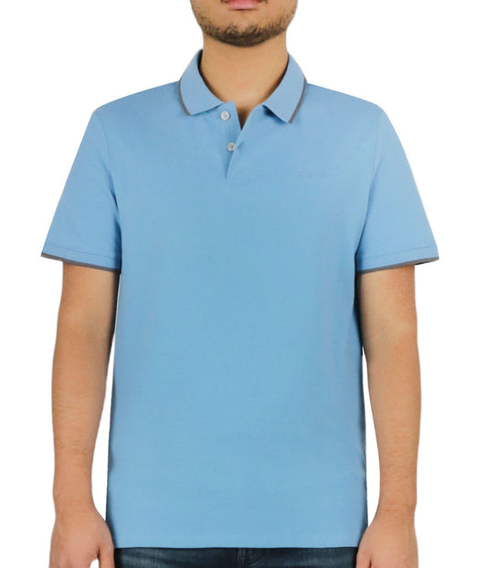 Short Sleeves Stretch Pique Polo