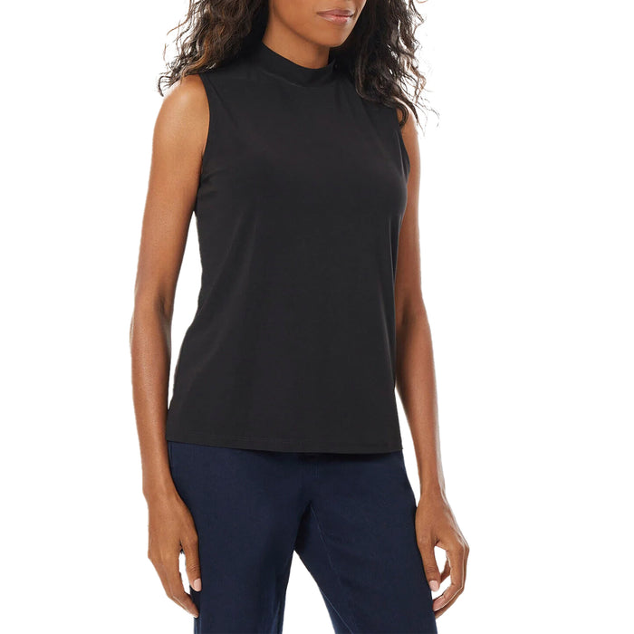 Sleeveless Mock Neck Ity