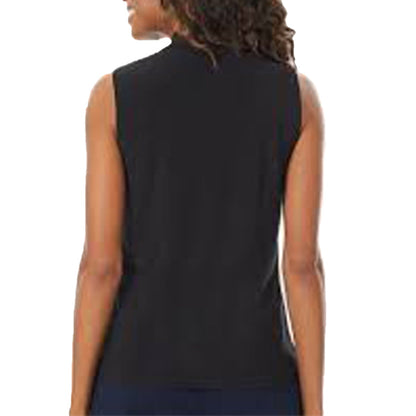 Sleeveless Mock Neck Ity