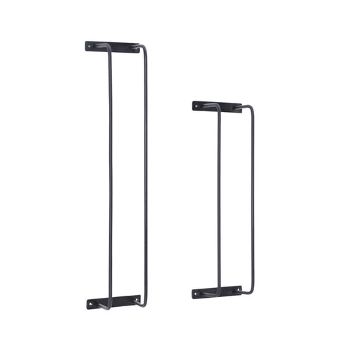Terry Black Metal Towel (Set of 2)