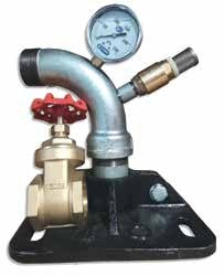 TESK Elbow Kit - Split Base Plate 40mm borehole installation kit