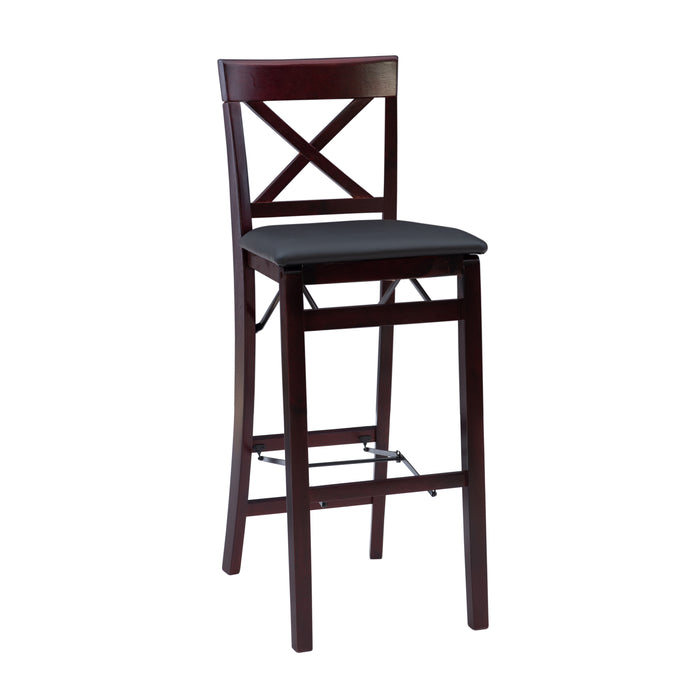 Triena X Back Folding Stool