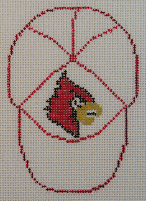 Uofl Baseball Hat Ornament