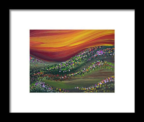 Ups and Downs - Framed Print