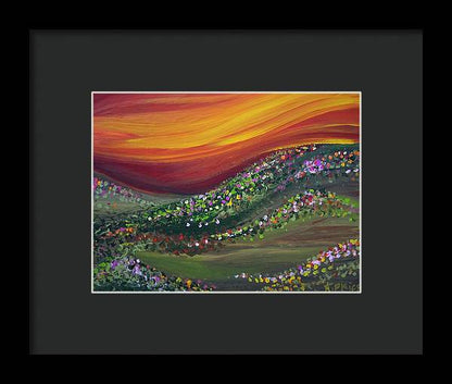 Ups and Downs - Framed Print