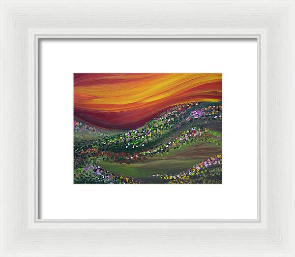 Ups and Downs - Framed Print